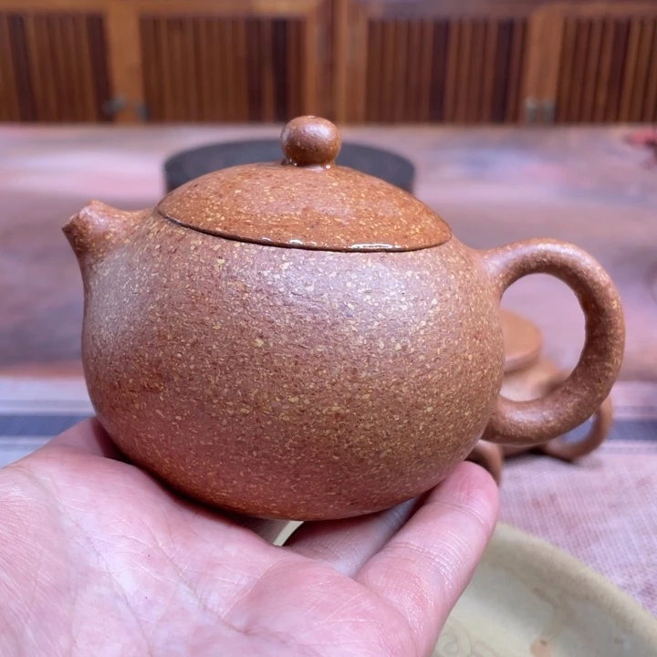蛋***6茶壶紫砂宜兴紫砂原矿紫砂壶