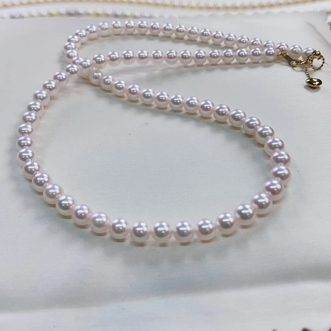 项链未镶嵌海水珍珠5-5.5