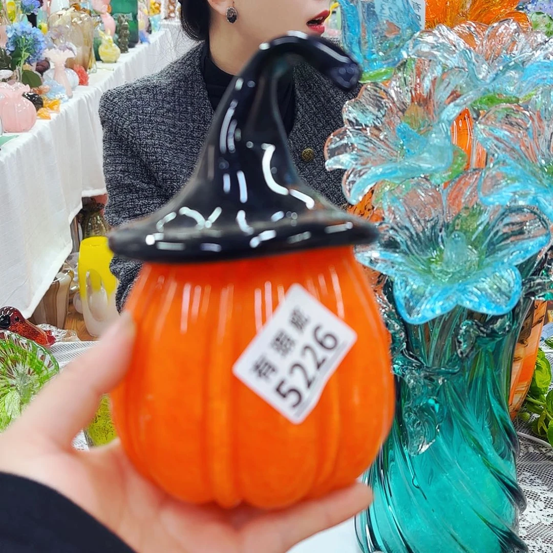 瑕疵琉璃花瓶花器艺术品