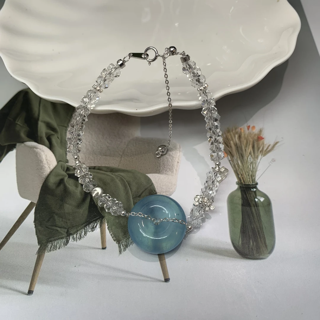 天然白水晶手链 多样性发其一 F380