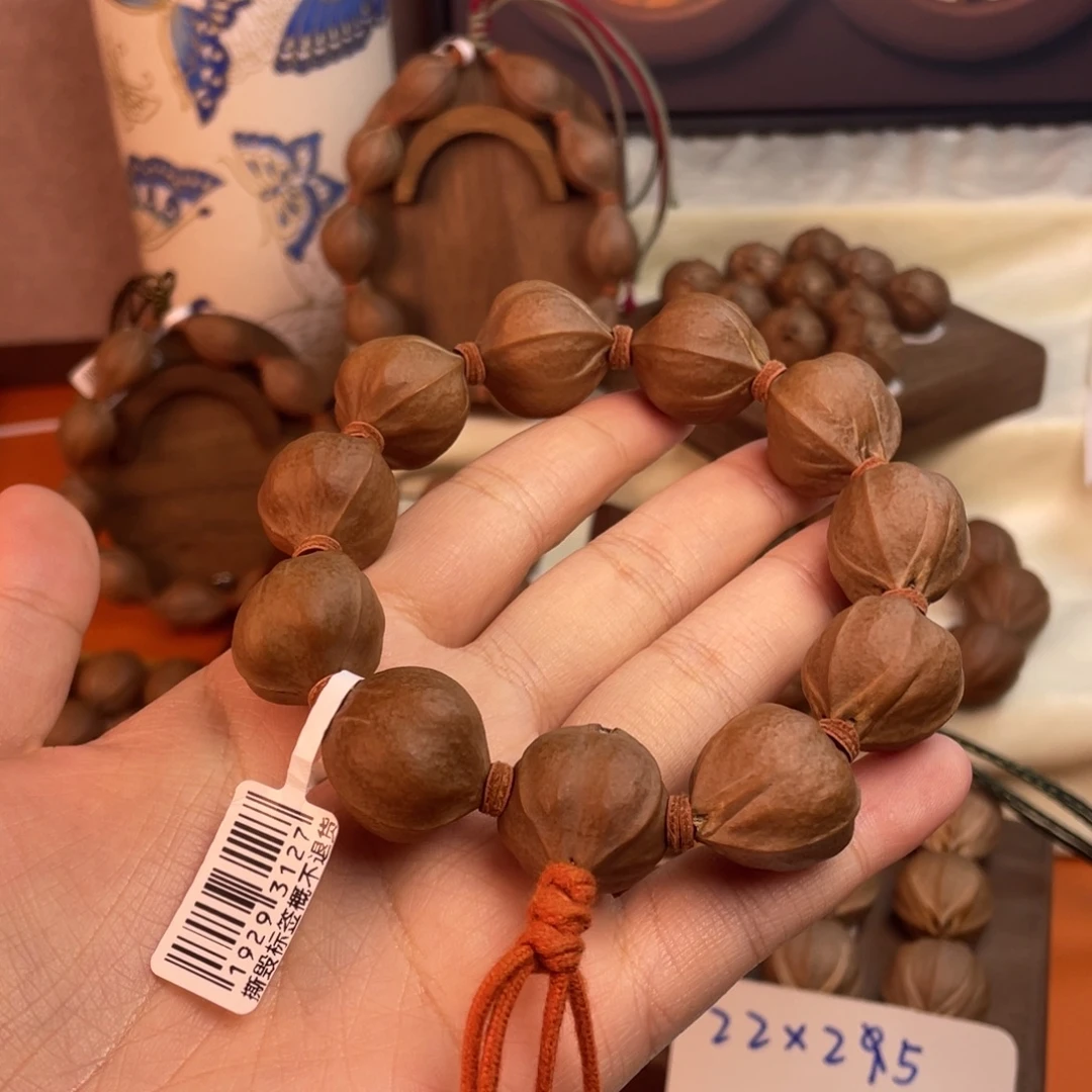 清***風手串/手链橄榄核2123梅林铁核