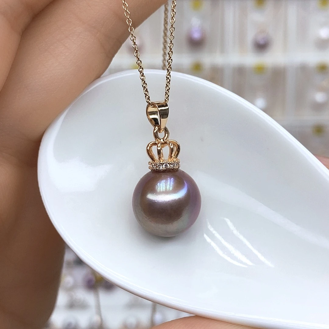 淡水珍珠合金颈饰