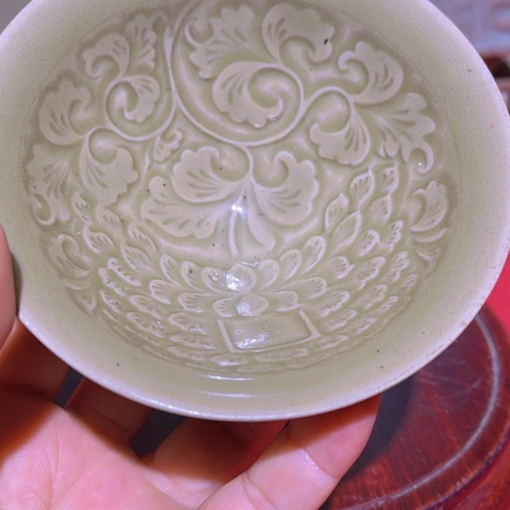 摆件龙泉窑洗东西完整