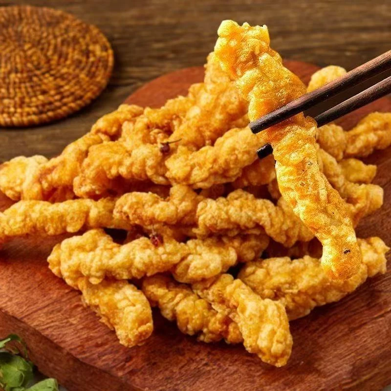 农家小酥肉猪肉条油炸小吃火锅