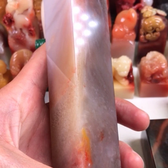 老挝石用****6结晶老挝石方章