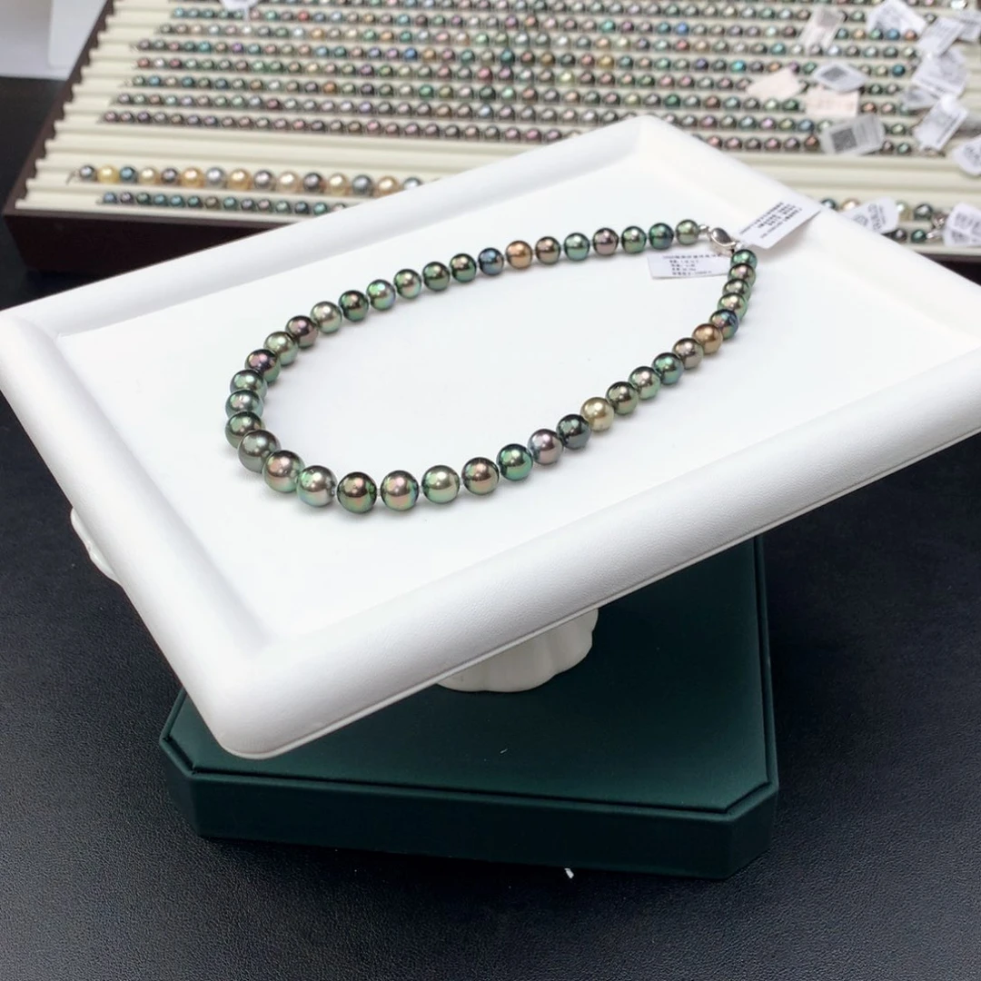 海水珍珠颈饰银S925镶嵌