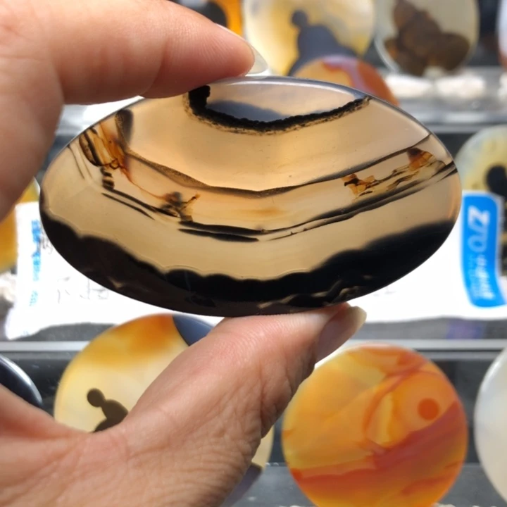 合金玛瑙/玉髓珠宝奇石114