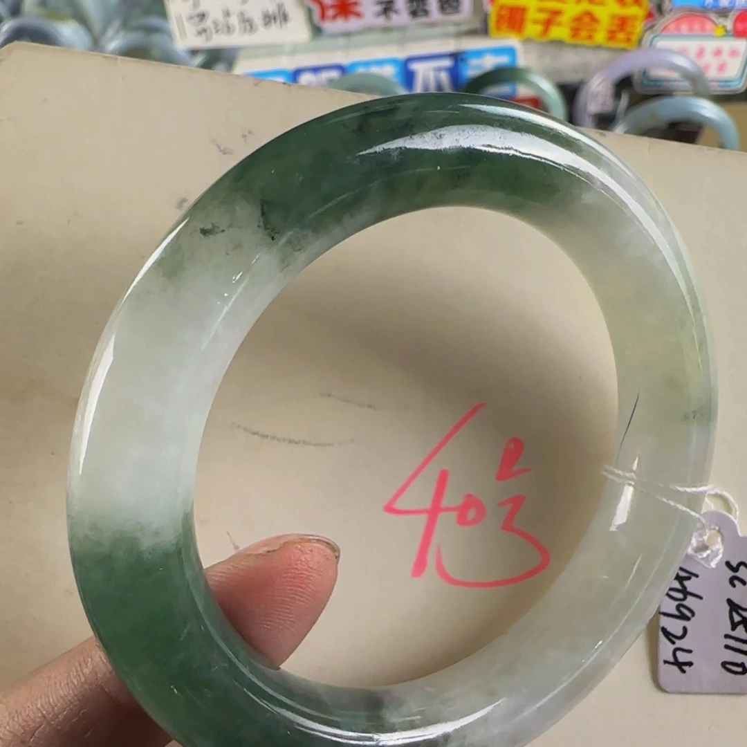 未镶嵌手镯翡翠老坑52.6