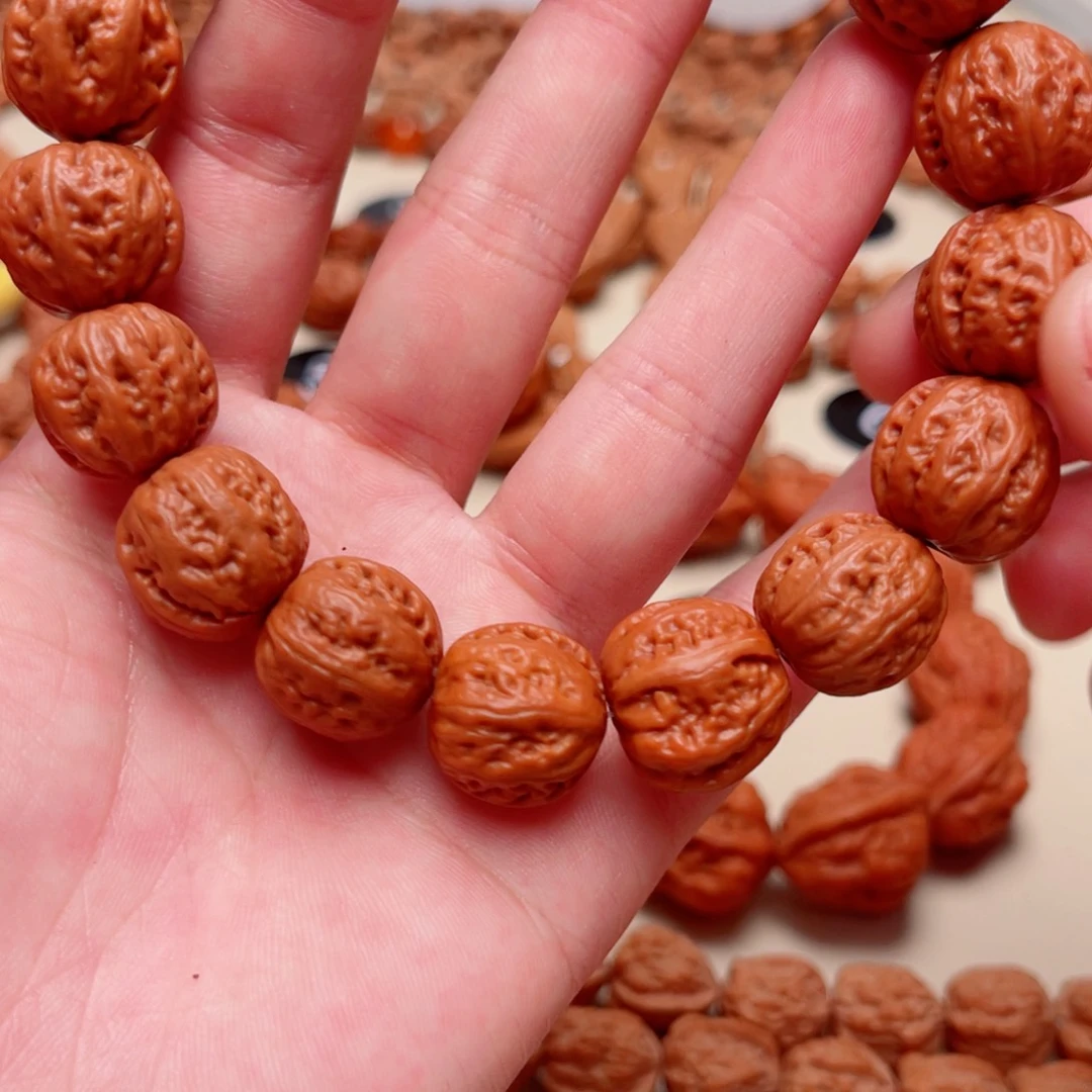 吊坠文玩核桃星****络京八棱