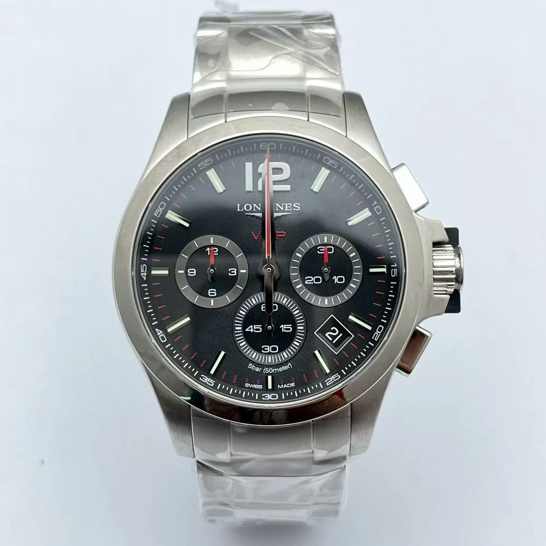 未使用 Longines/浪琴 康卡斯万年历/L3.717.4.56.6/42mm/未使用