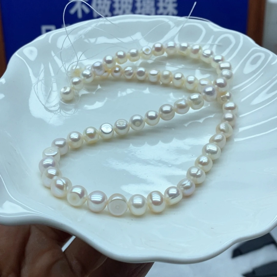 未镶嵌淡水珍珠q12半成品