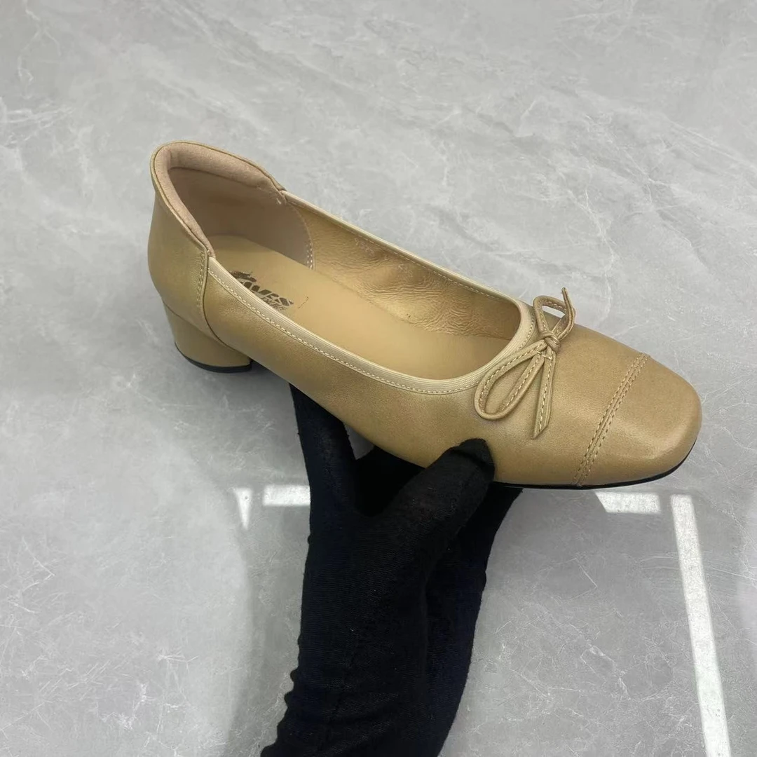 单鞋女 (羊皮) 9573-1   (孤品) h区/38码