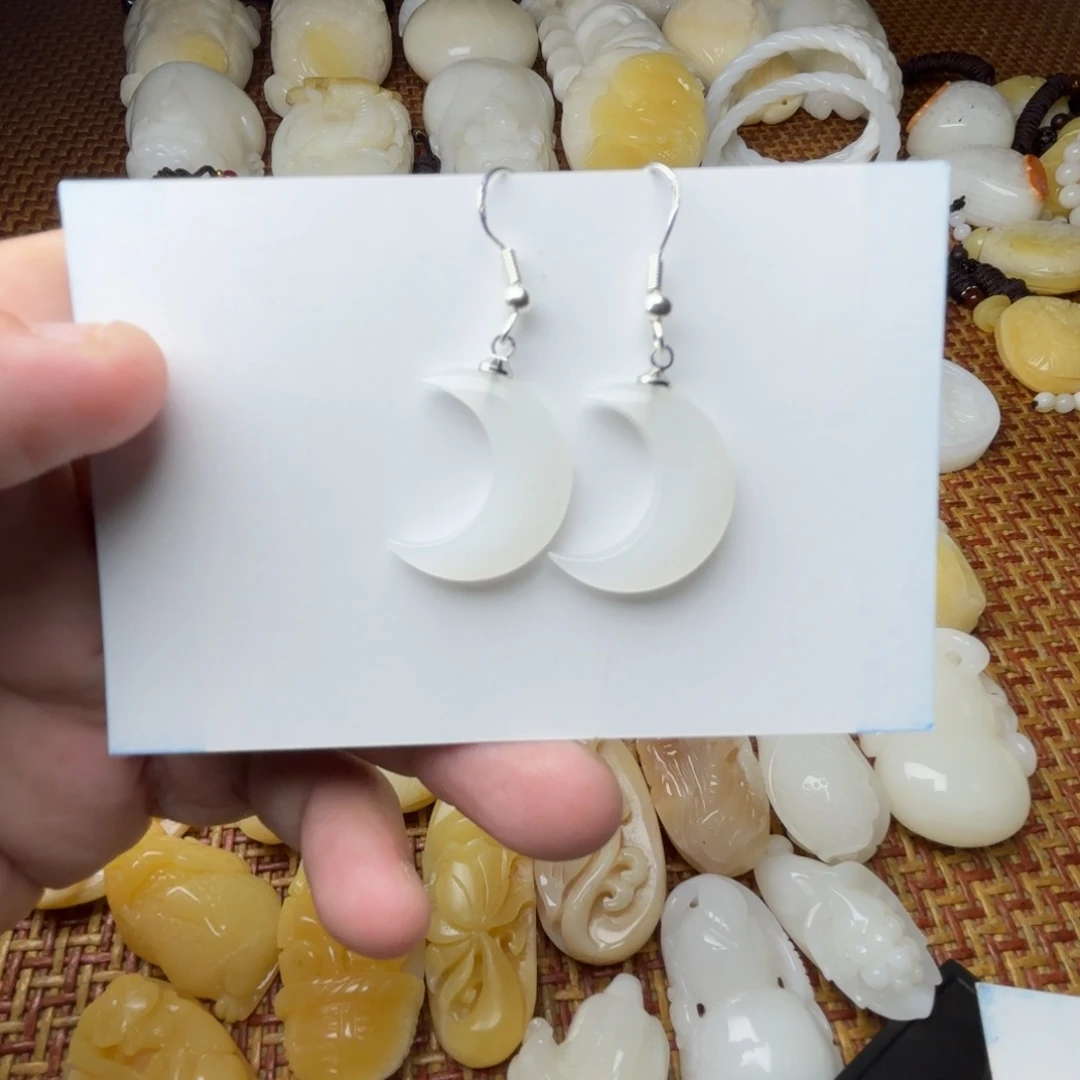 非金属贝壳全品耳环