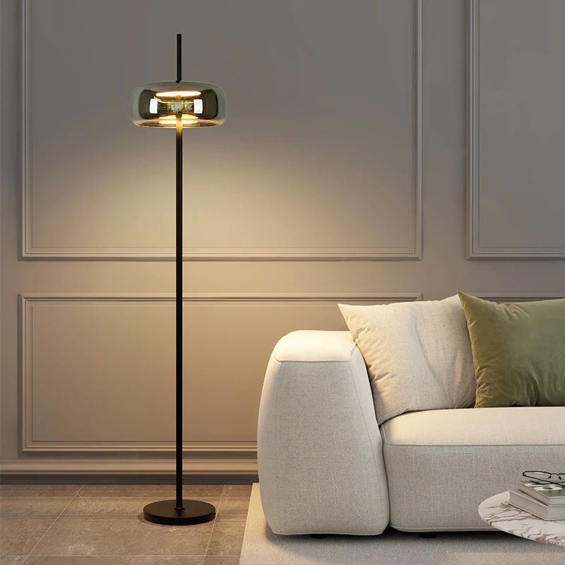 意式极简落地灯客厅沙发旁中古书房高级感卧室床头氛围立式灯CASA