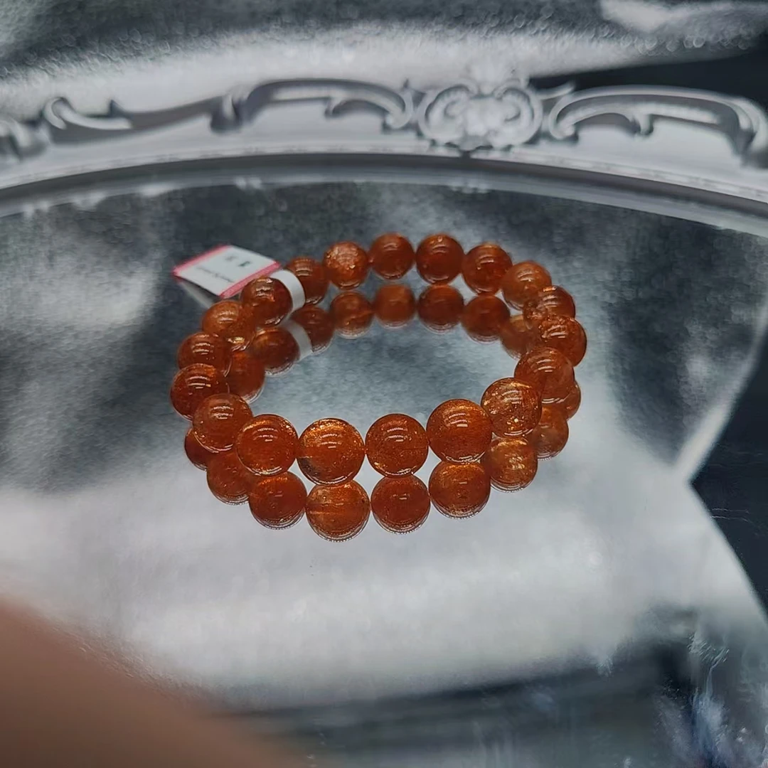 硕夏天然金太阳14mm+单圈手链多样性发其一SX007