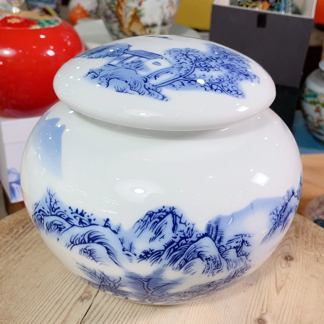 【闪购商品】罐陶瓷茶叶罐密封罐