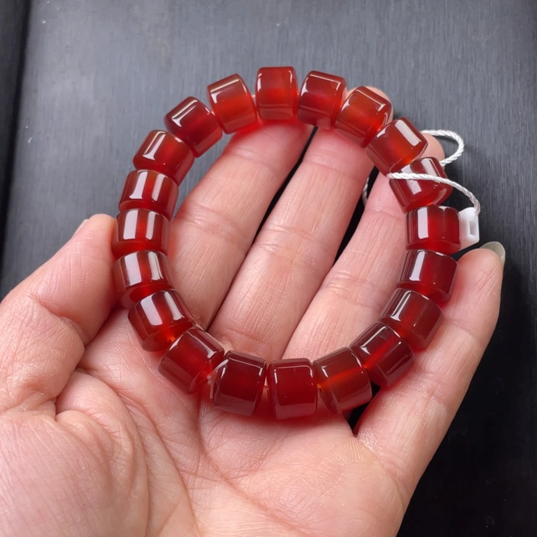 玛瑙/玉髓手链未镶嵌凝*