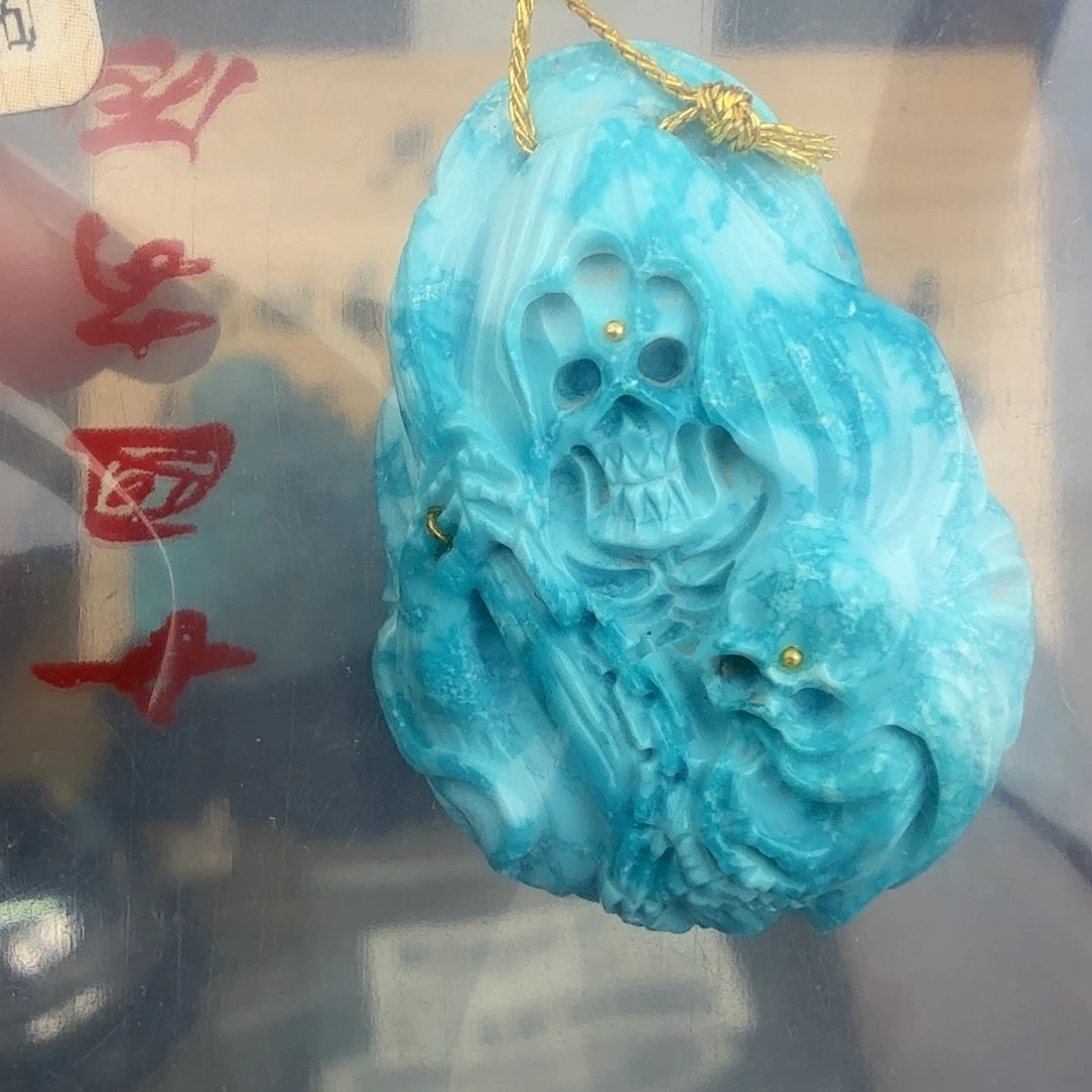 明****绿松石未镶嵌珠宝奇石