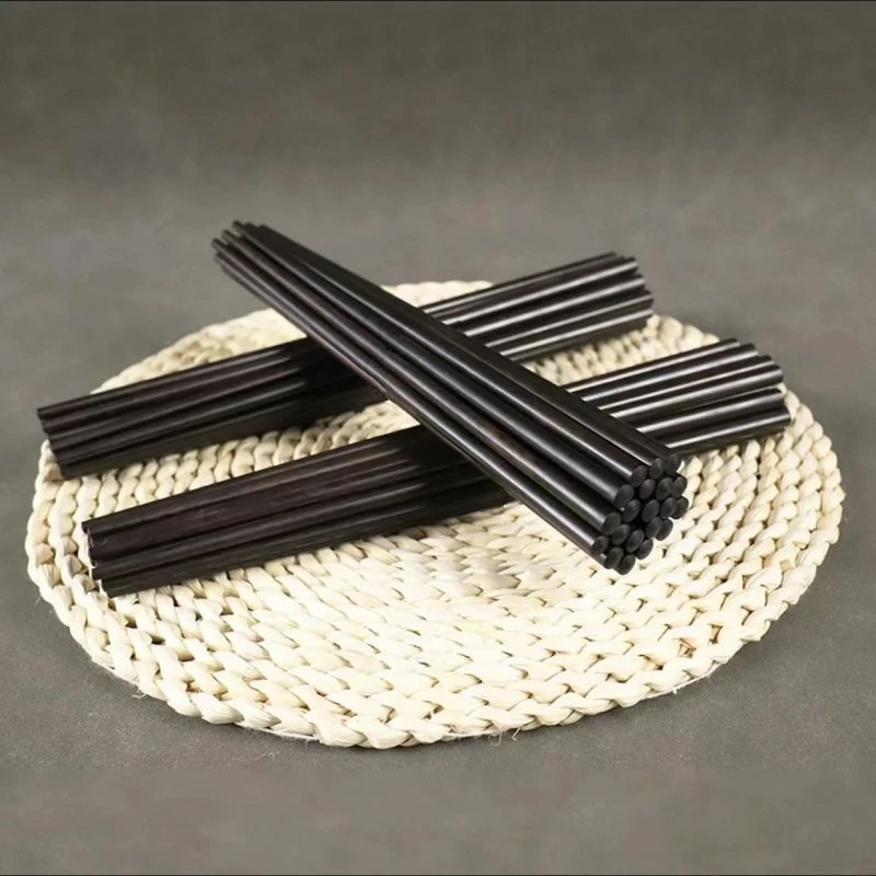 紫光檀原木筷子10双