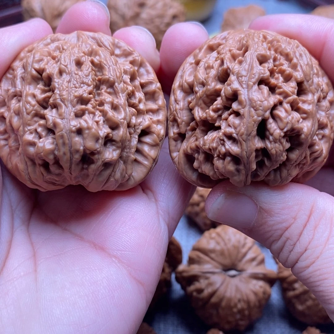 文玩核桃把件拾*光45全粗筋