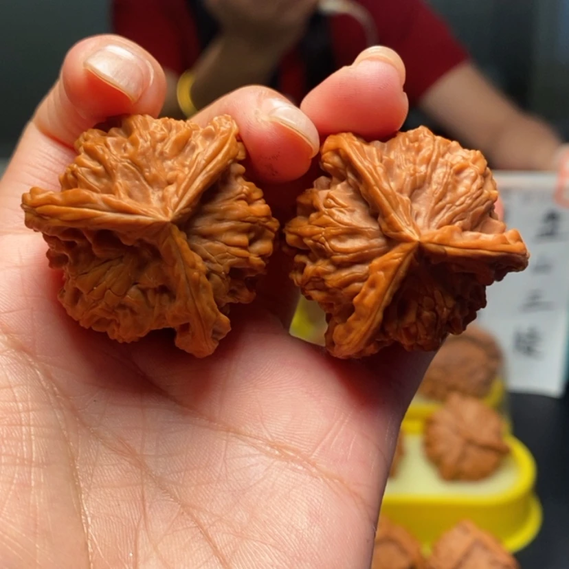【闪购商品】把件桃核琦7号三棱子，