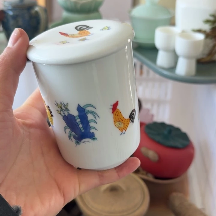 微瑕陶瓷茶具茶杯茶壶