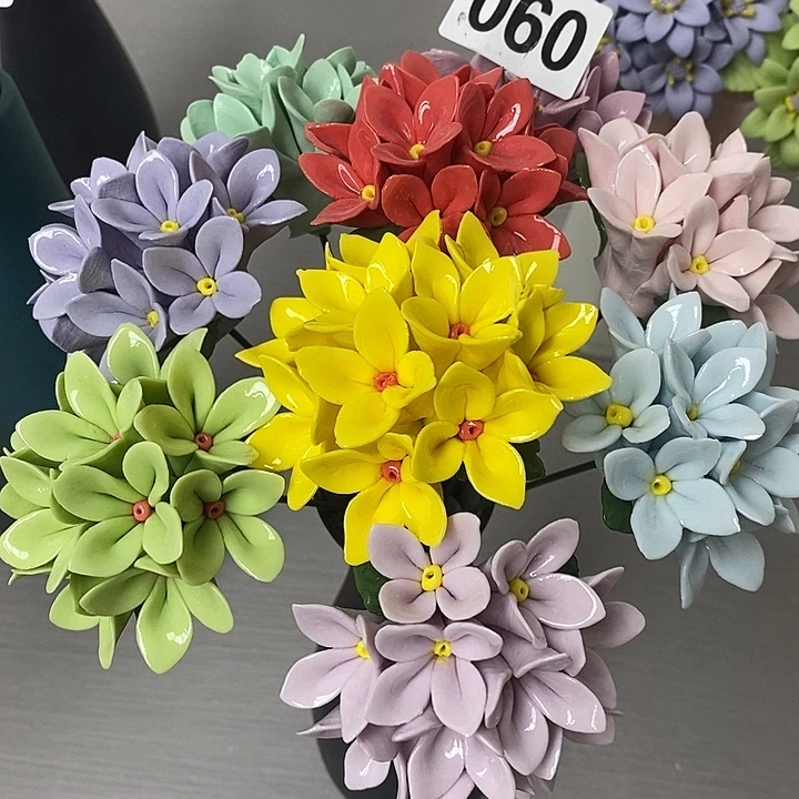 陶瓷陶瓷材料7朵随机发