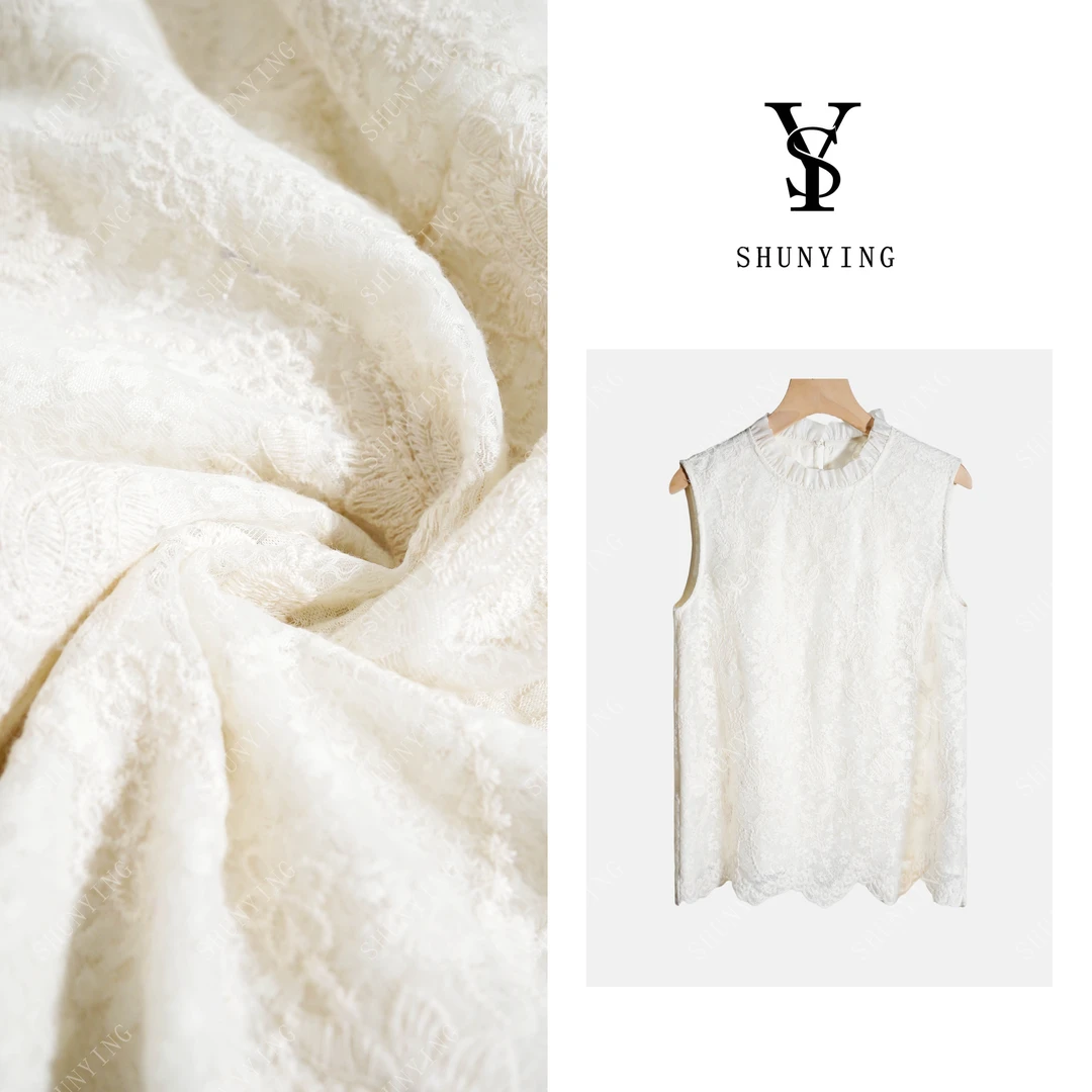 【仟娜】舒适洋气~法式气质优雅时尚气质无袖衬衫SY66C154