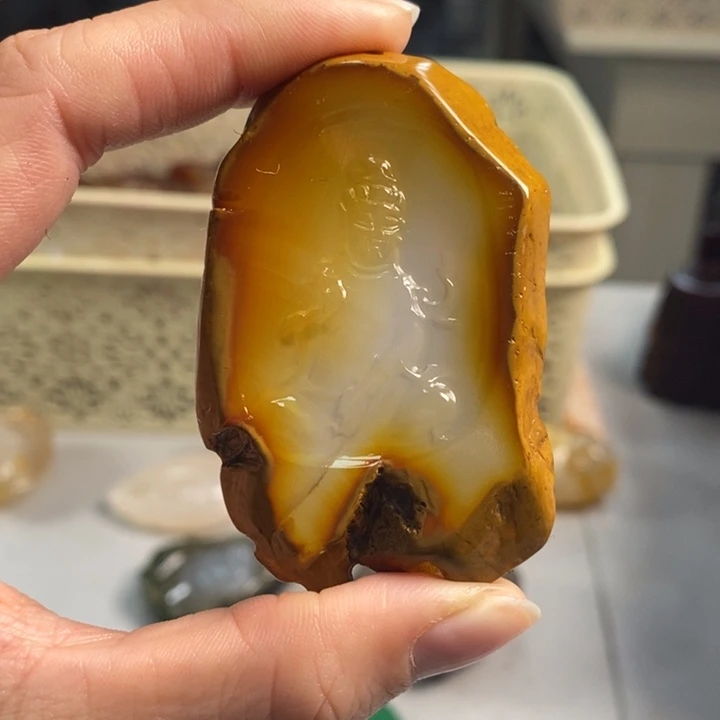 玛瑙/玉髓吊坠(不含链)未镶嵌