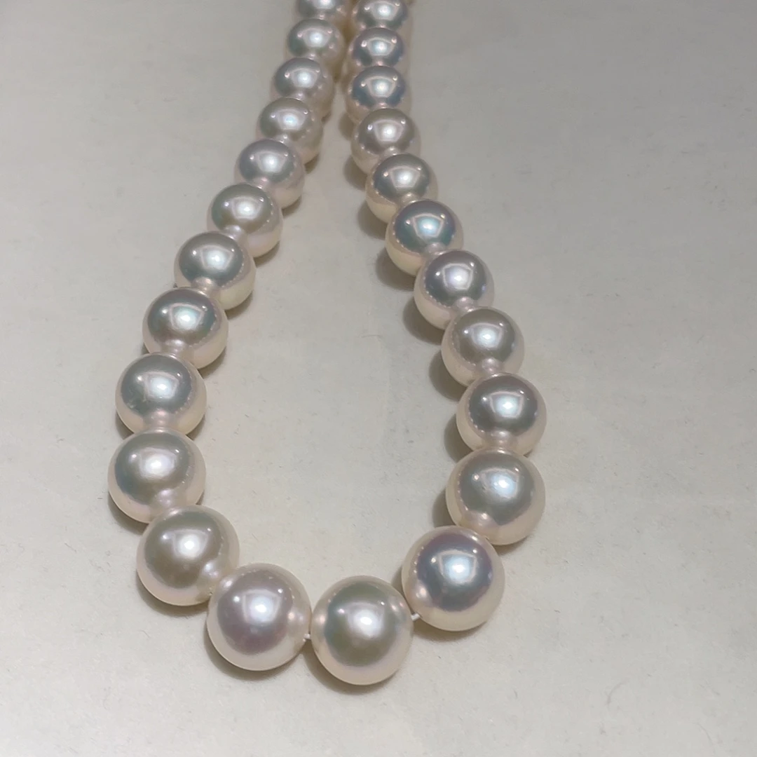 颈饰银S925镶嵌淡水珍珠