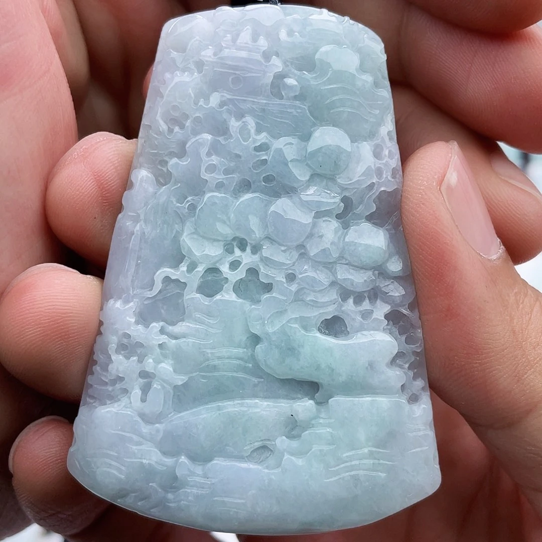 颈饰未镶嵌翡翠翡翠