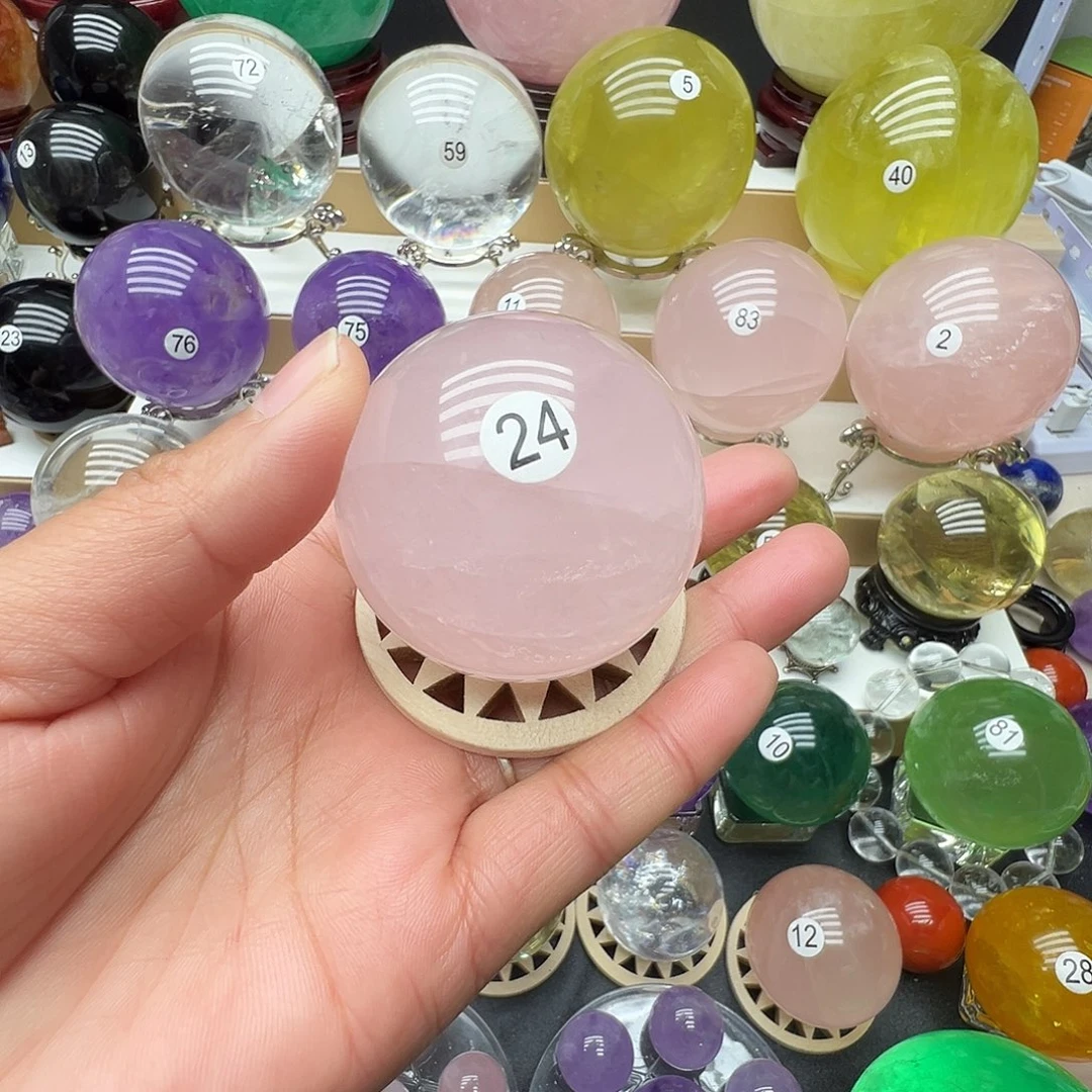 水晶未镶嵌珠宝半成品