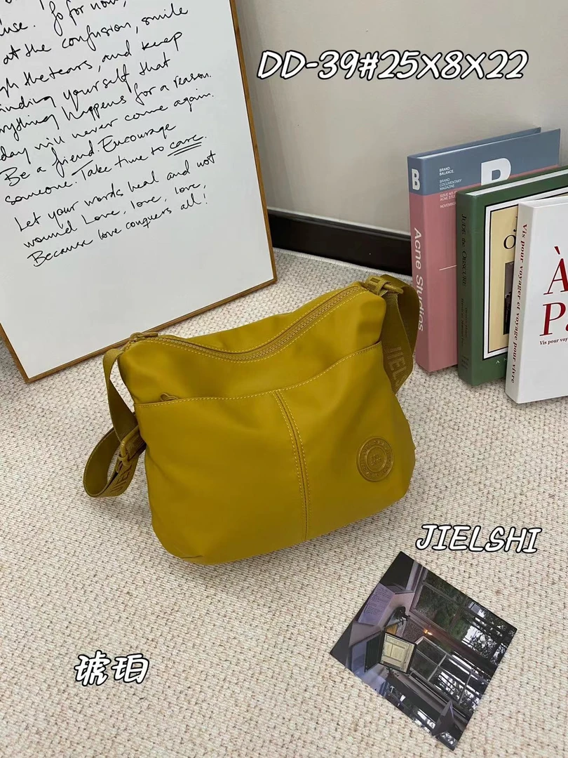 新款帆布女简约轻便单肩斜挎包DD-39