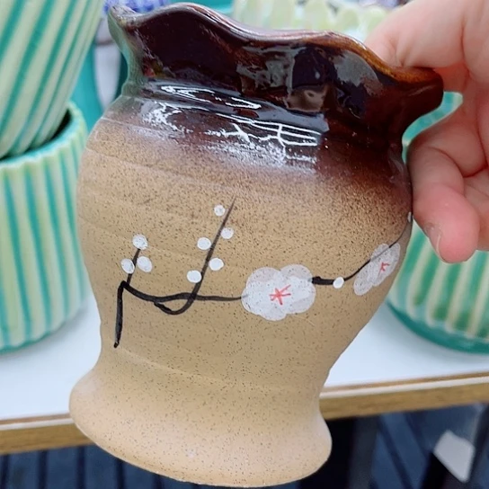 多肉绿植陶瓷花盆9.9包邮，有空