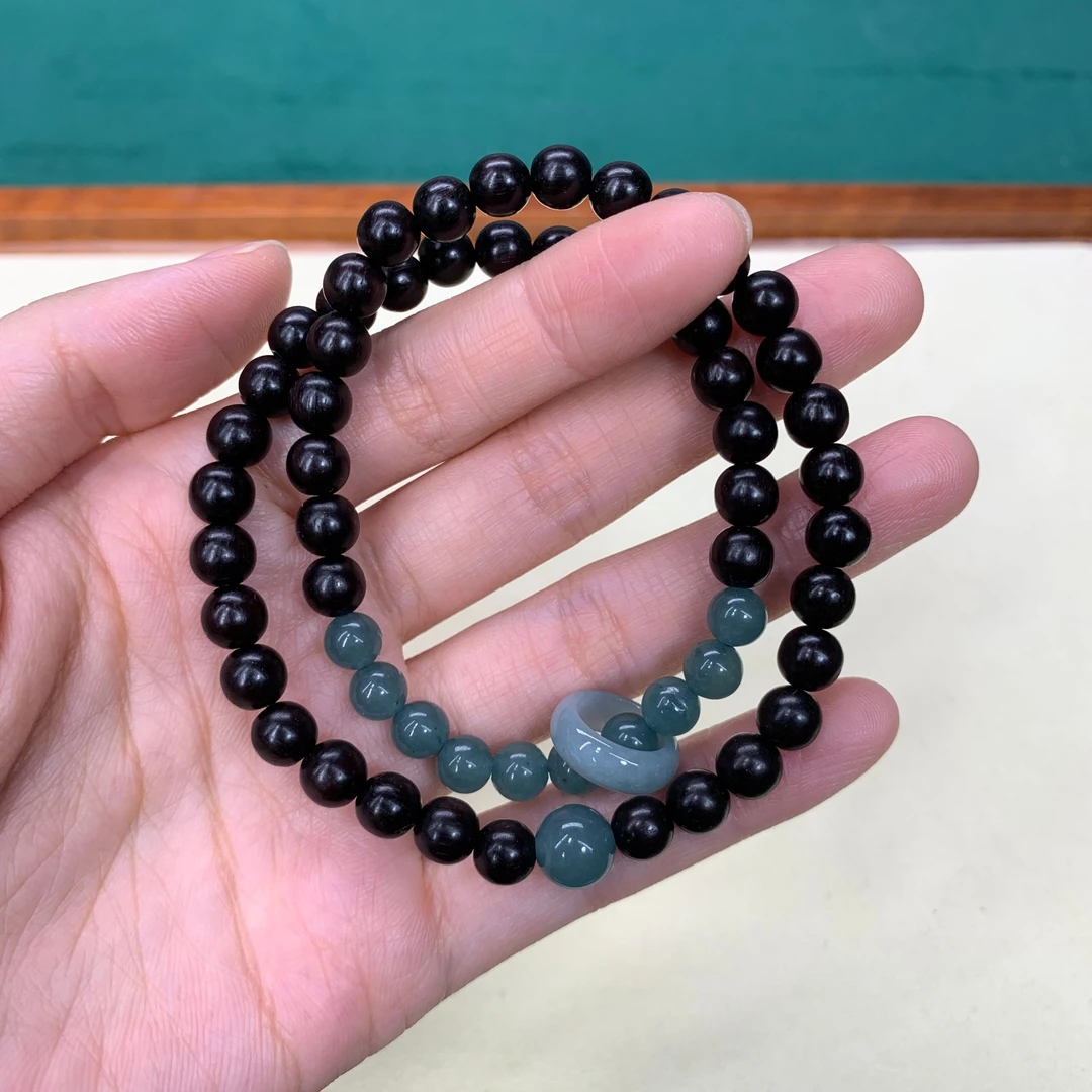 印度小叶紫檀6mm 手链 设计款 木作甄选 手链 - 5232