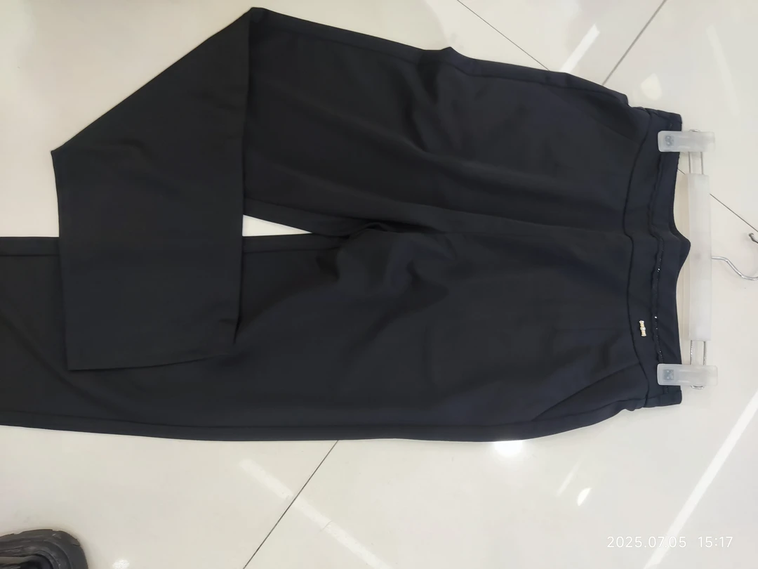 夏季妈妈款宽松高腰显瘦百搭烟管直筒裤