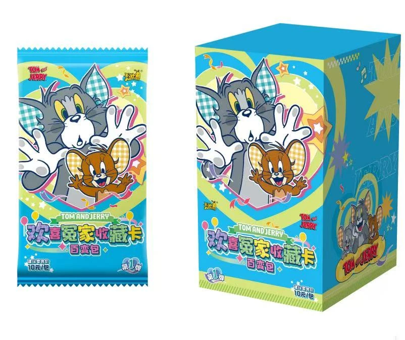 【玩法】卡游-猫和老鼠-欢喜冤家收藏卡-百变包-第一弹