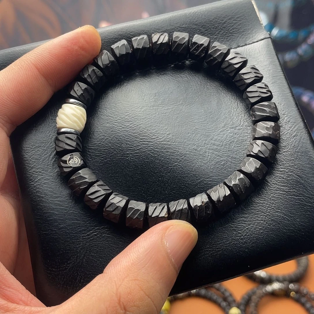 椰蒂手串9龙鳞牙牙