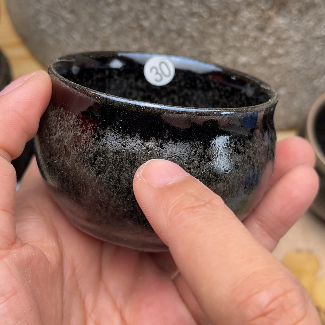 茶盏义兴龙窑坚持真柴烧微瑕