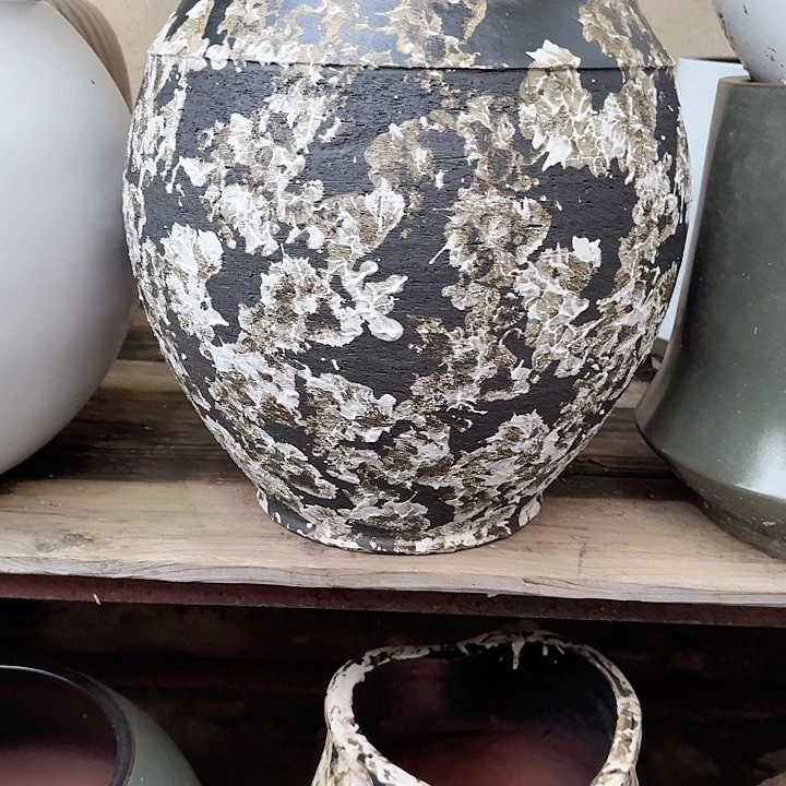 紫砂花盆高度43口径33