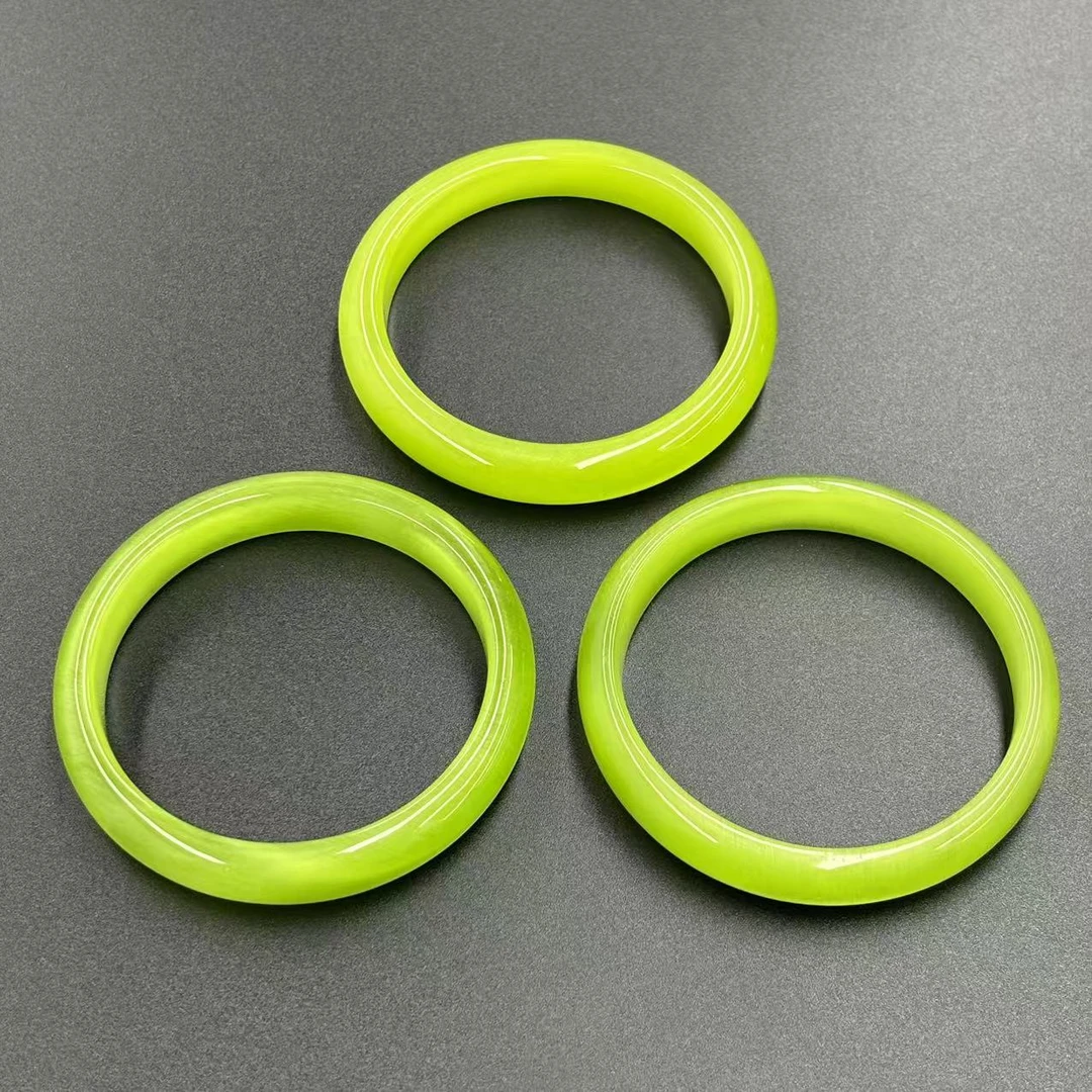 【符老板】s951-国风设计款田黄金丝猫眼玛瑙手镯-多样性只发一件