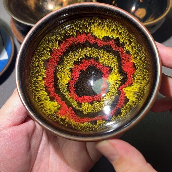 茶盏这个时候才开始准备好准备