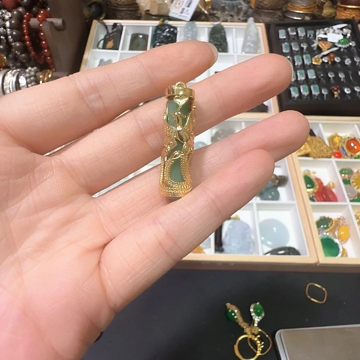 树脂合金瑕疵品凤凰吊坠