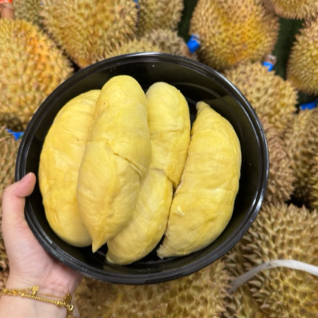 两份肉包熟泰国金枕头新鲜榴莲特价福利约2-2.3斤纯左右肉核小榴莲同城送金枕泰国