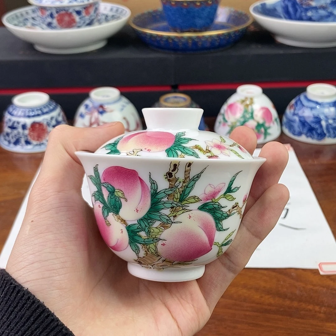 杯景德镇手绘陶瓷艺术