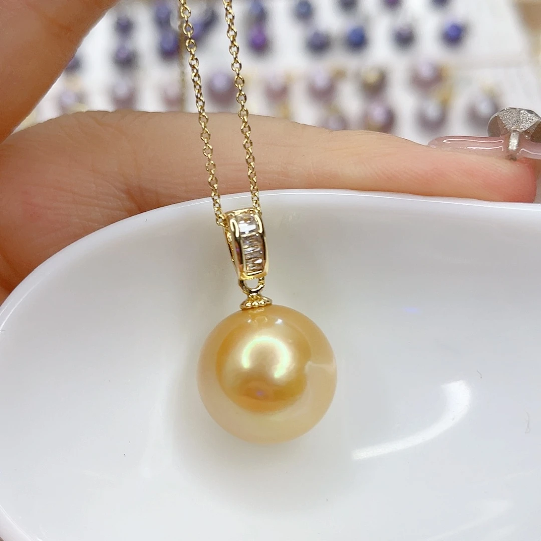 淡水珍珠合金吊坠(赠链)