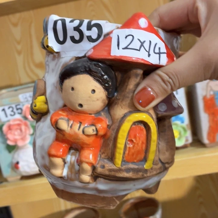 多肉花盆满15包邮