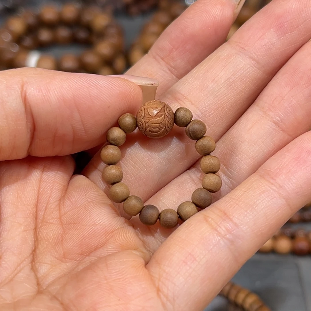 檀香木手串/手链全品戒指0.4