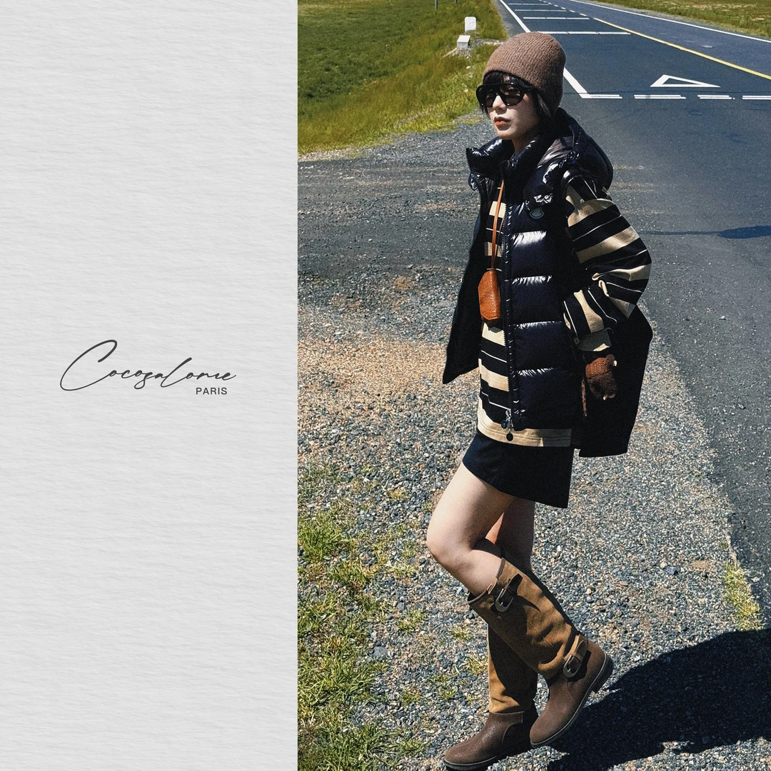 韩彬彬"门口马甲" 德国纳米防绒针10mm锁绒蓬松锁温马夹2159-6