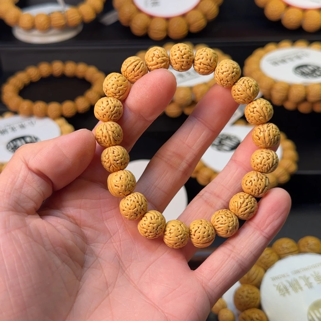 阿***郎手串桃核盘锦野生不退不换